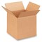25 pcs Heavy Duty Corrugated Shipping Storage Box 8 x 8 x 8 inch